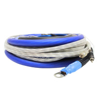 FULL TILT, Blue / Black, 0ga Amp wiring kit