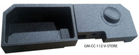 2019-UP GMC - CHEVY CREW CAB 1-12" VENTED w/ STORAGE